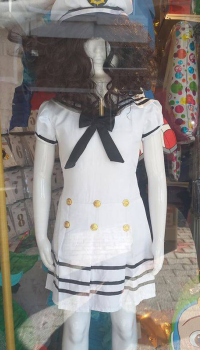 Sailor Girls Costume Dress (Kids version)