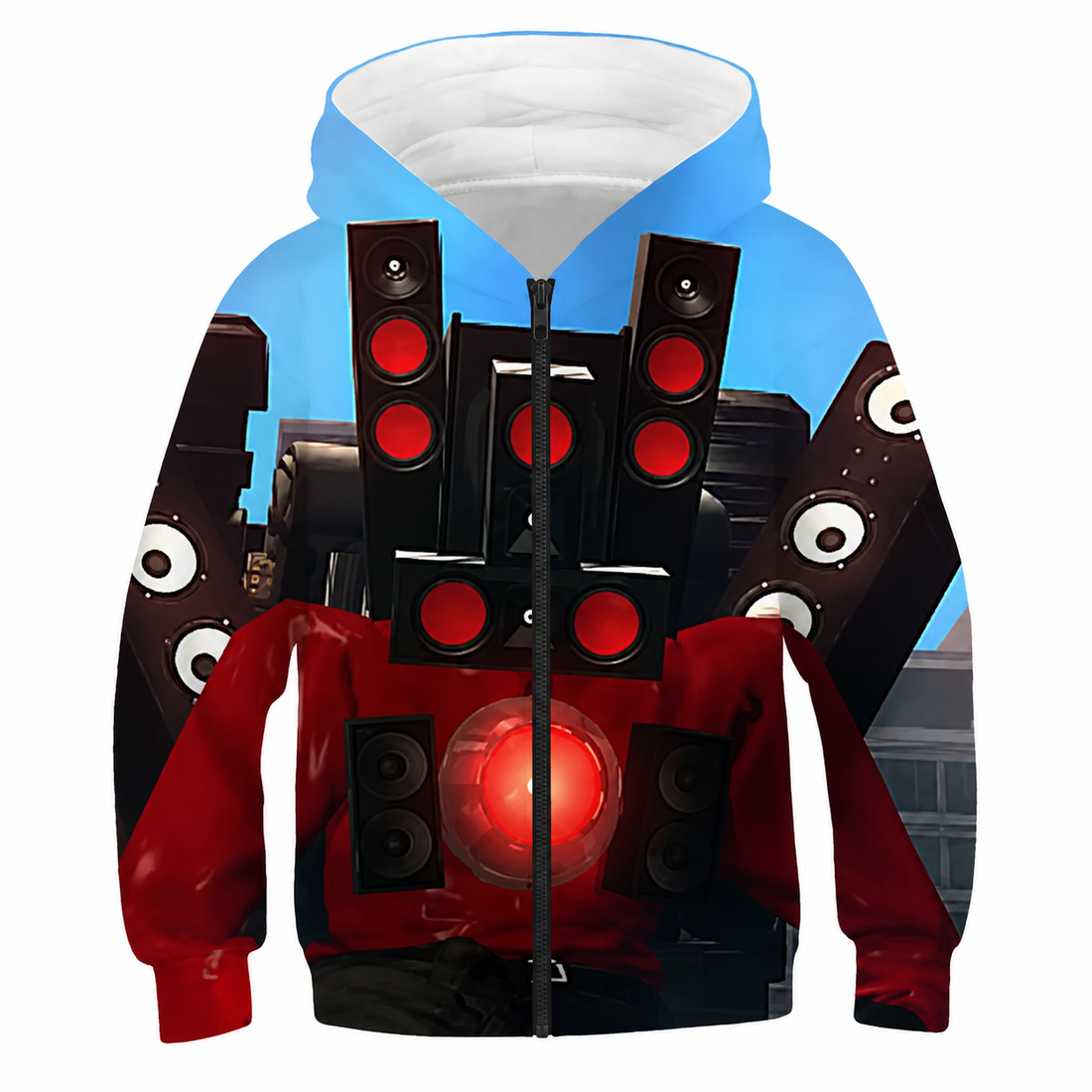 Speakerman Mega Fleece 3D Zipper Hoodie