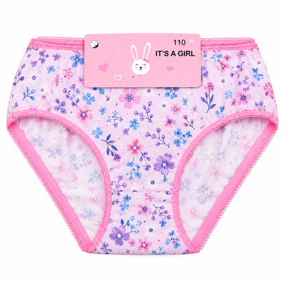 3pc set Girls’ Cotton Printed Panty – Assorted Designs