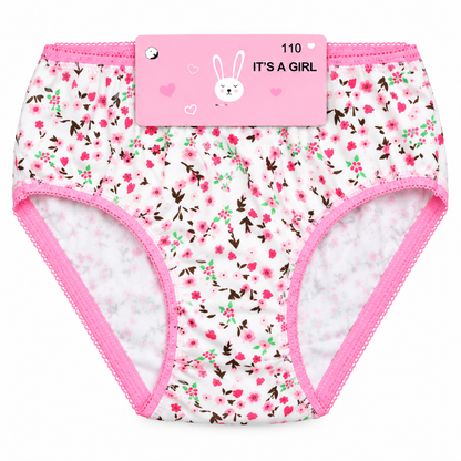 3pc set Girls’ Cotton Printed Panty – Assorted Designs