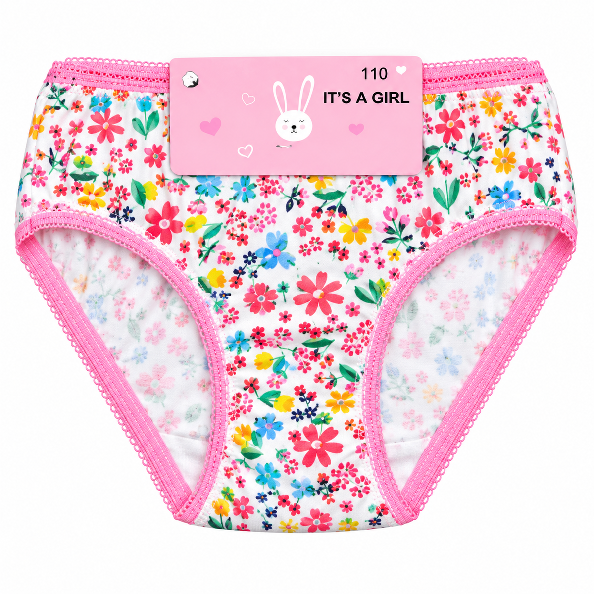3pc set Girls’ Cotton Printed Panty – Assorted Designs