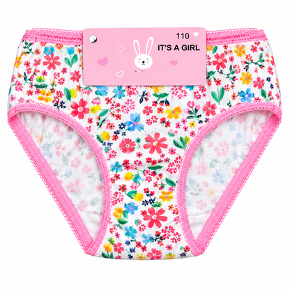 3pc set Girls’ Cotton Printed Panty – Assorted Designs