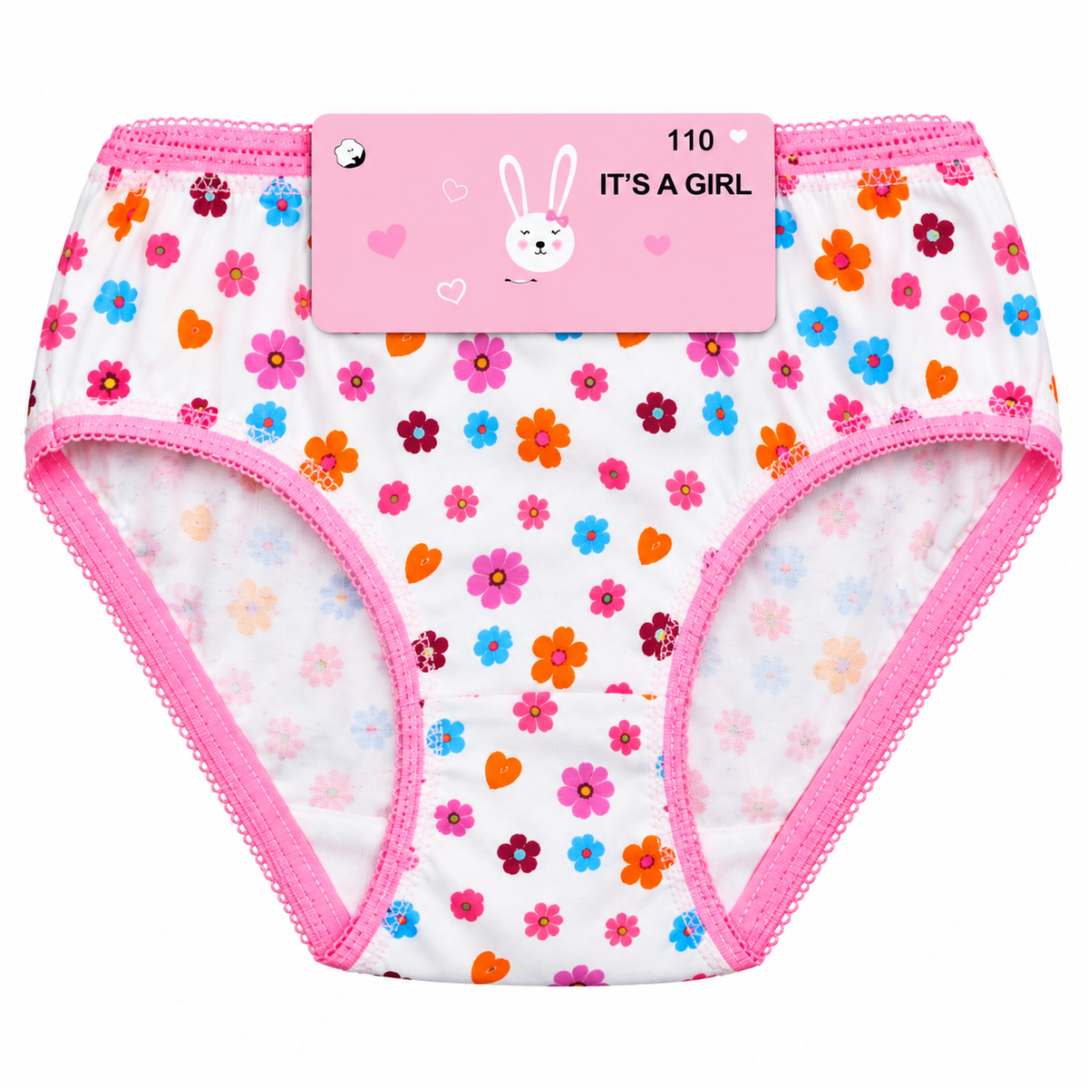 3pc set Girls’ Cotton Printed Panty – Assorted Designs