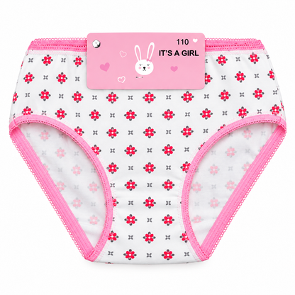 3pc set Girls’ Cotton Printed Panty – Assorted Designs