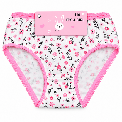 3pc set Girls’ Cotton Printed Panty – Assorted Designs