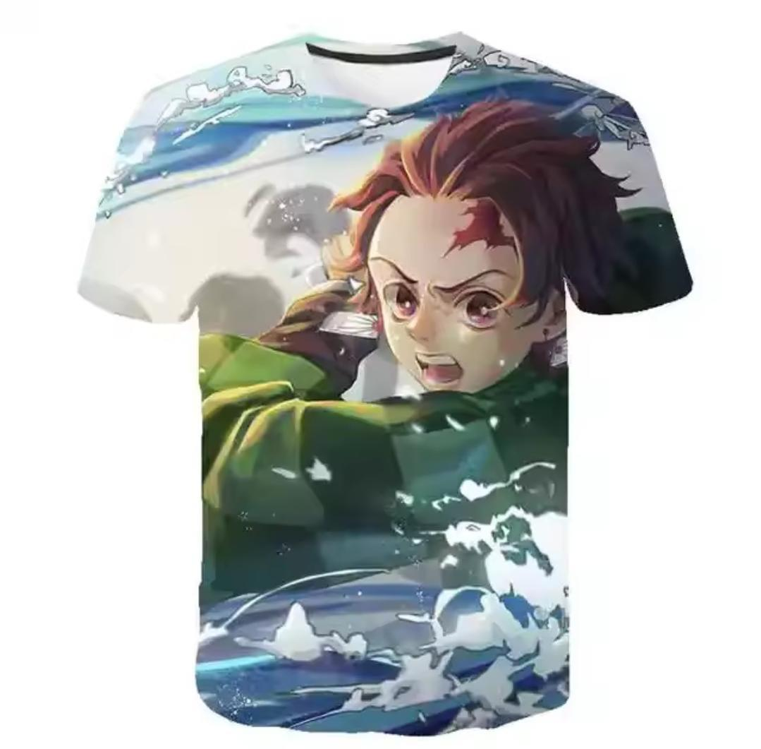 Demon Slayer Tanjiro Water Tshirt - Preppy Kids (Grand Bazaar)