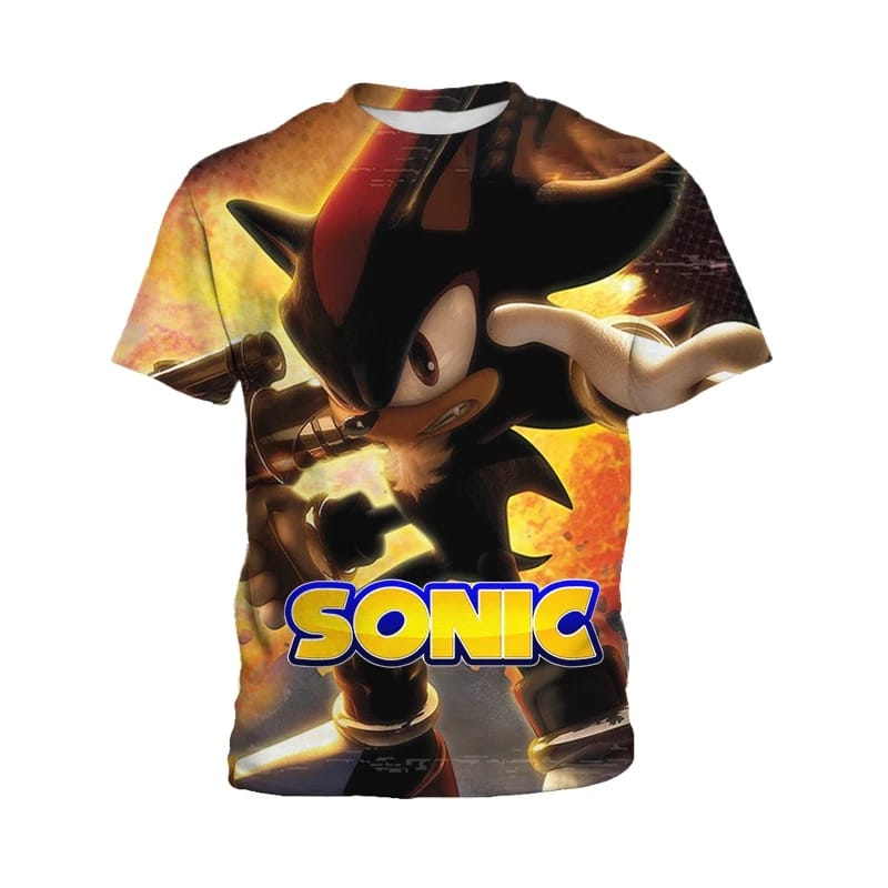 Sonic Shadow Explosion Tshirt – Preppy Kids Trinidad