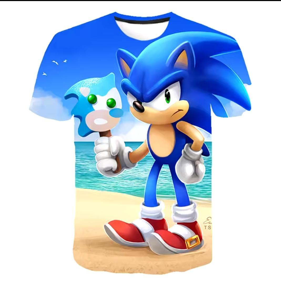 Sonic Beach with Popsicle Tshirt