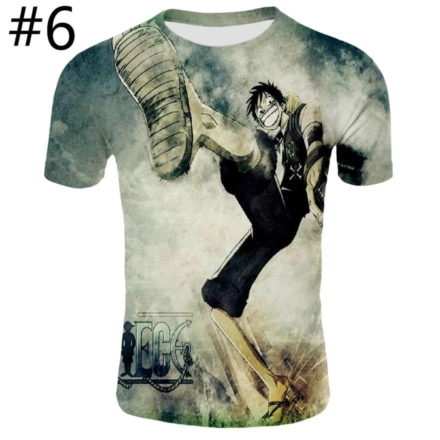 One Piece Luffy Stomp Tshirt