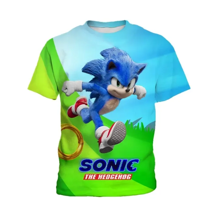 Sonic Runner Grass Tshirt - Preppy Kids (Grand Bazaar)