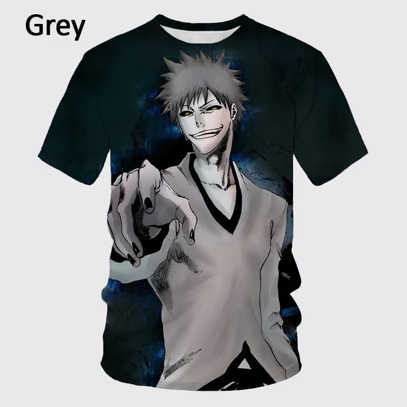 Bleach Hollow Zangetsu Black Tshirt