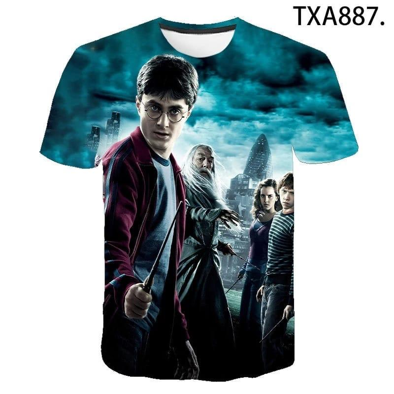 Harry Potter All Star Crew Dumbledore Edition Tshirt - Preppy Kids (Grand Bazaar)