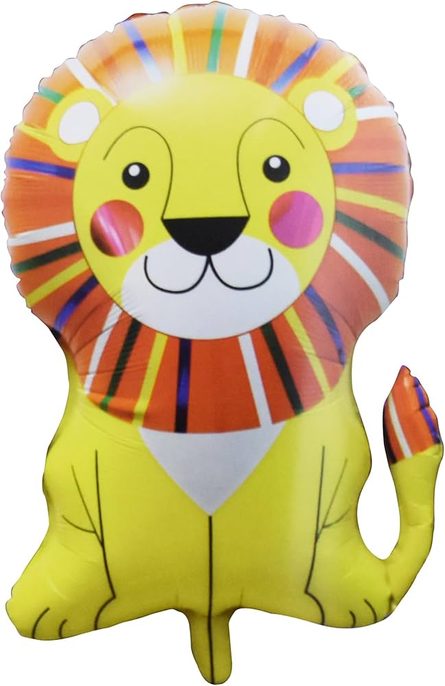 Circus Lion Foil Balloon