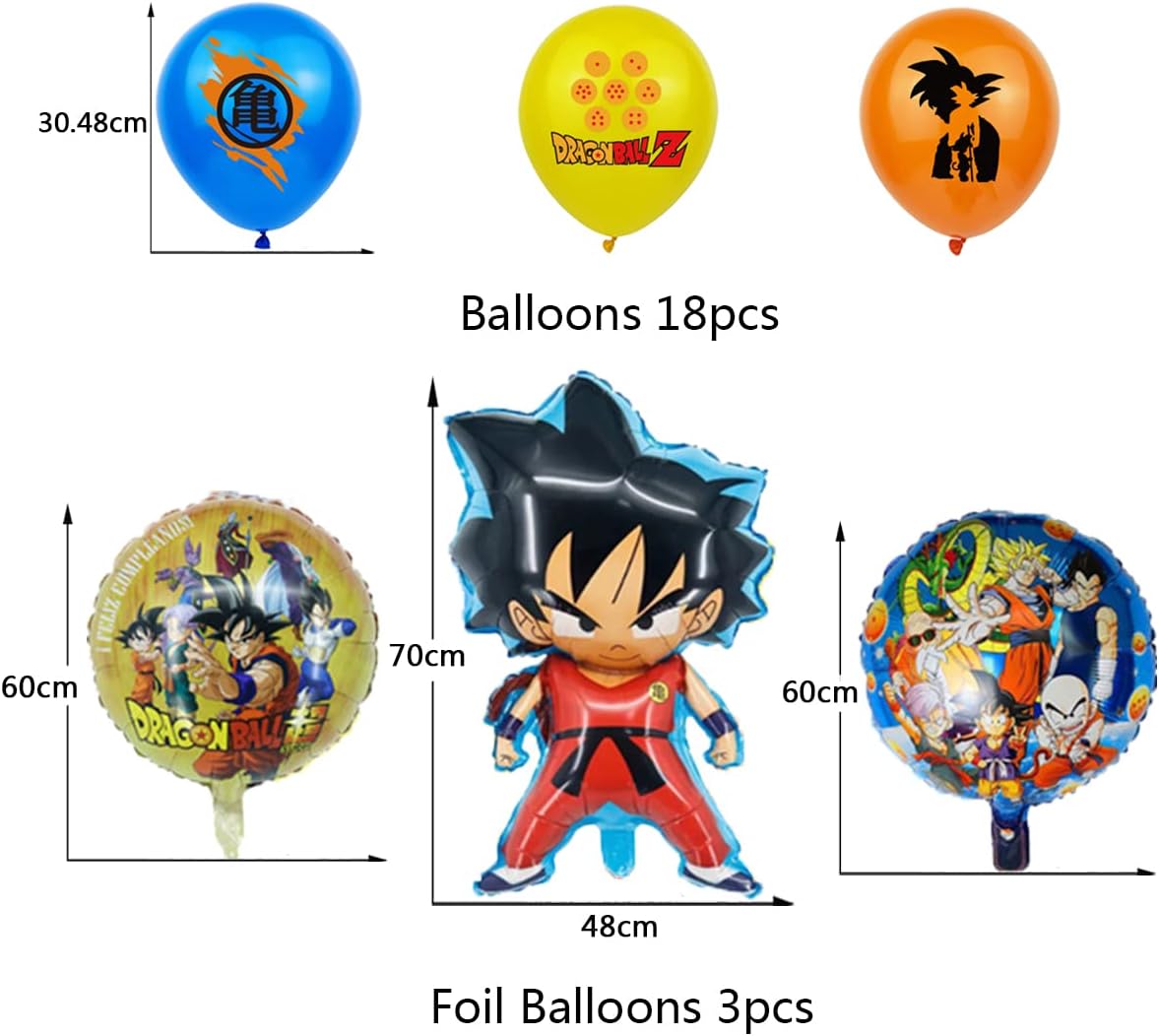 Dragon Ball Z Goku Party Decorations