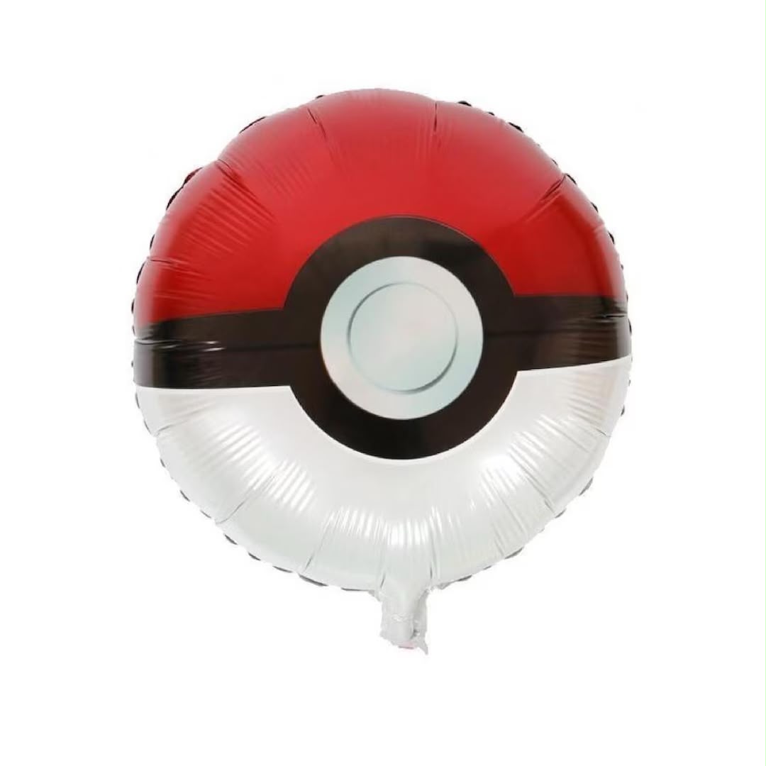 P0kemon Character 5PC Foil Balloon Set