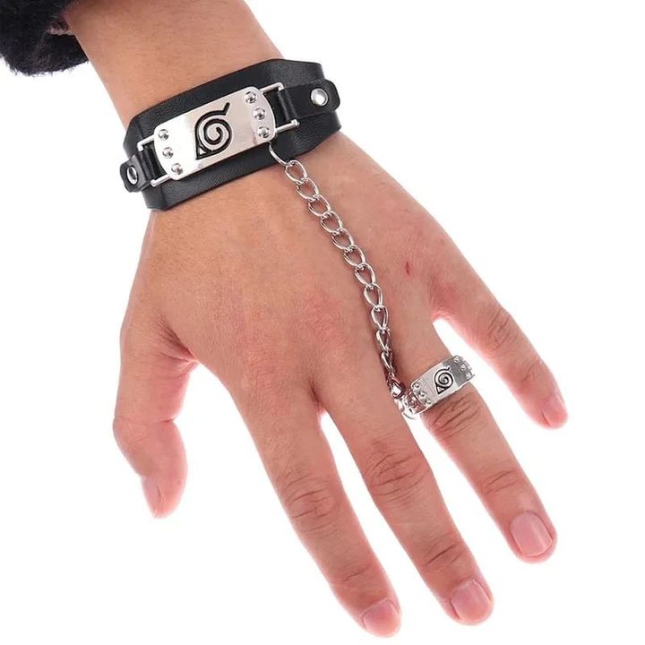 Naruto bracelet finger ring