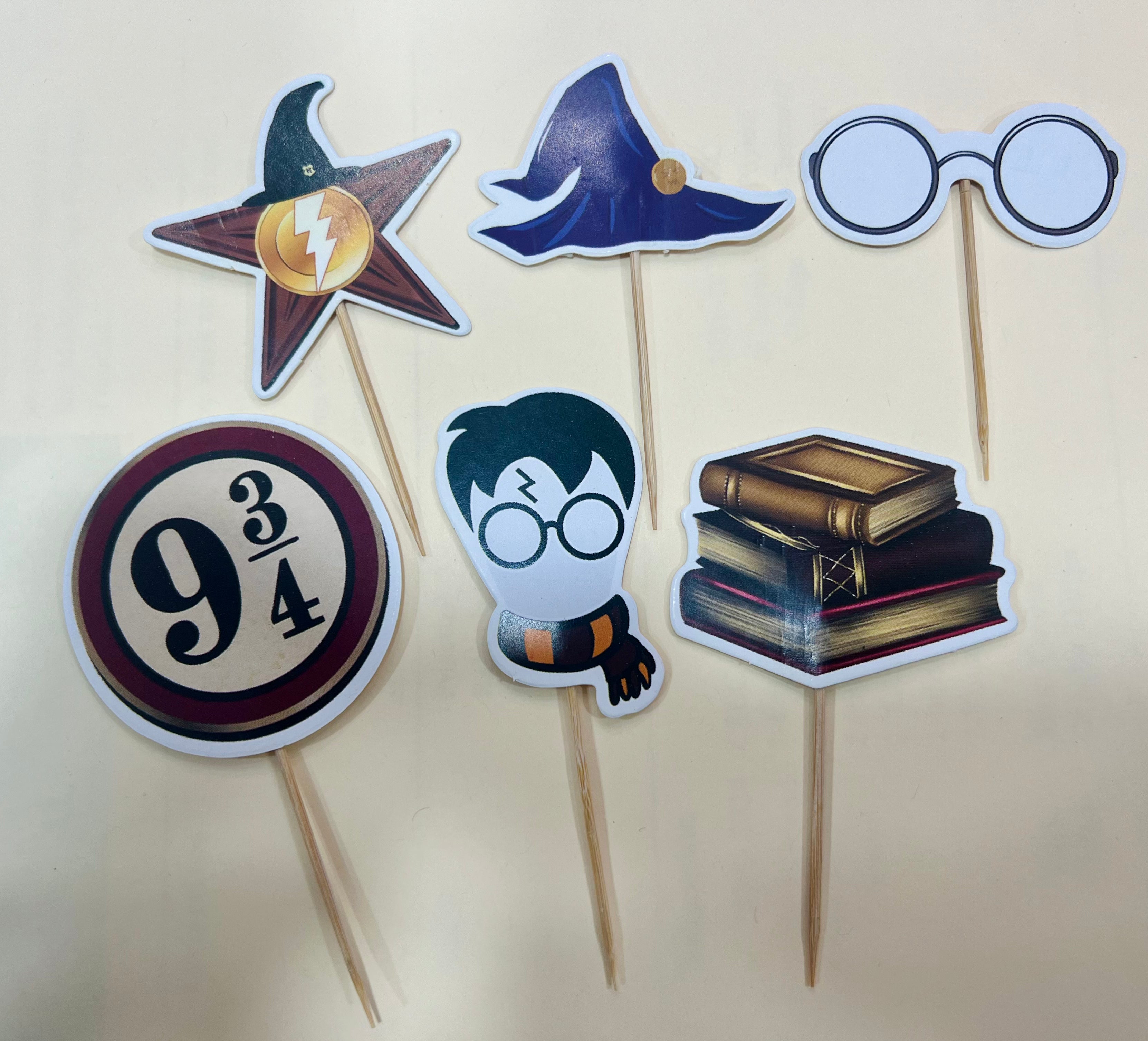 Harry Potter cupcake toppers 24pcs