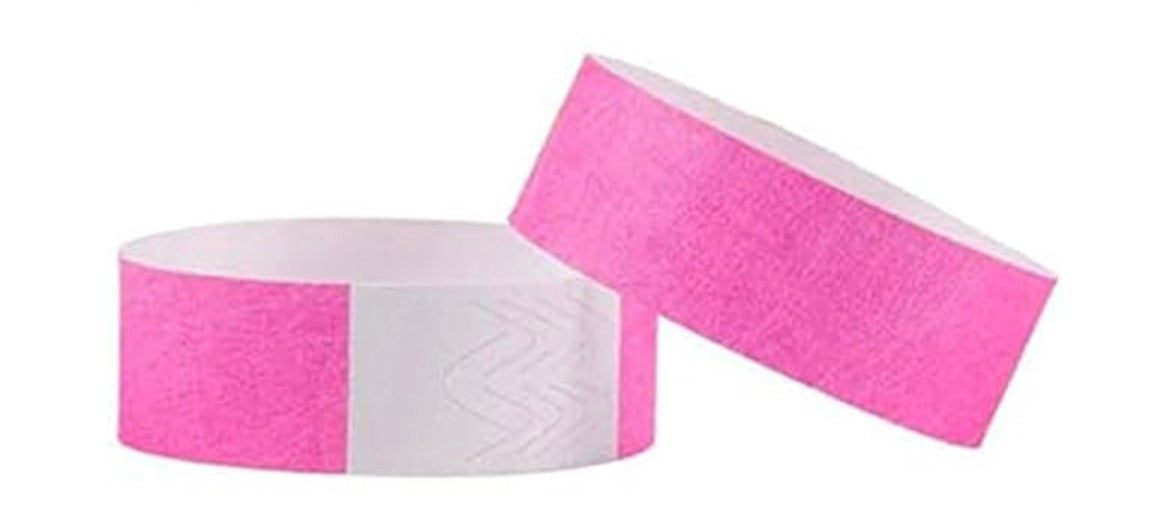 Party wristbands for Carnival, fete bands