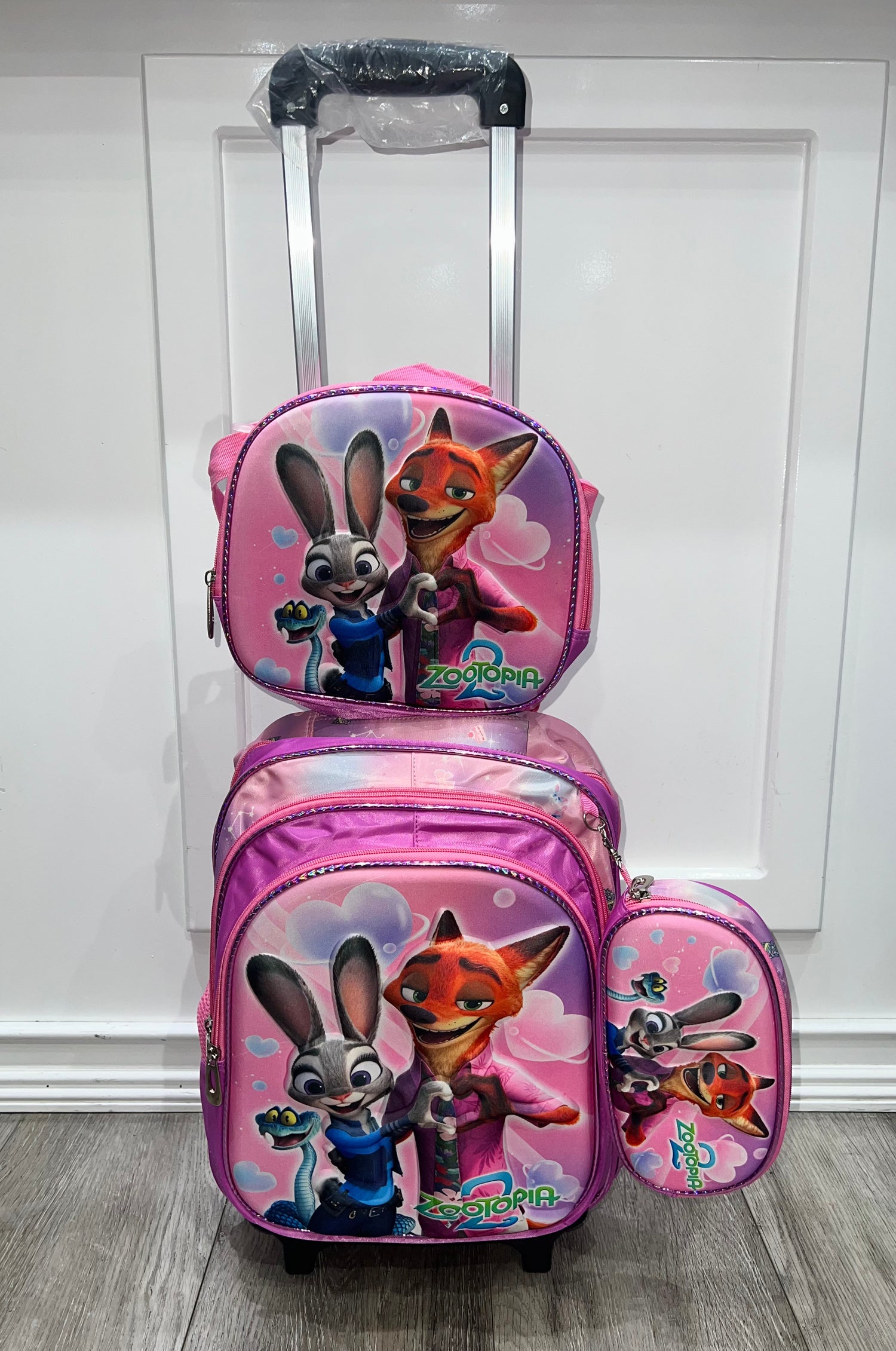 Nick and Judy Zootopia 2 trolley bag 3pc set