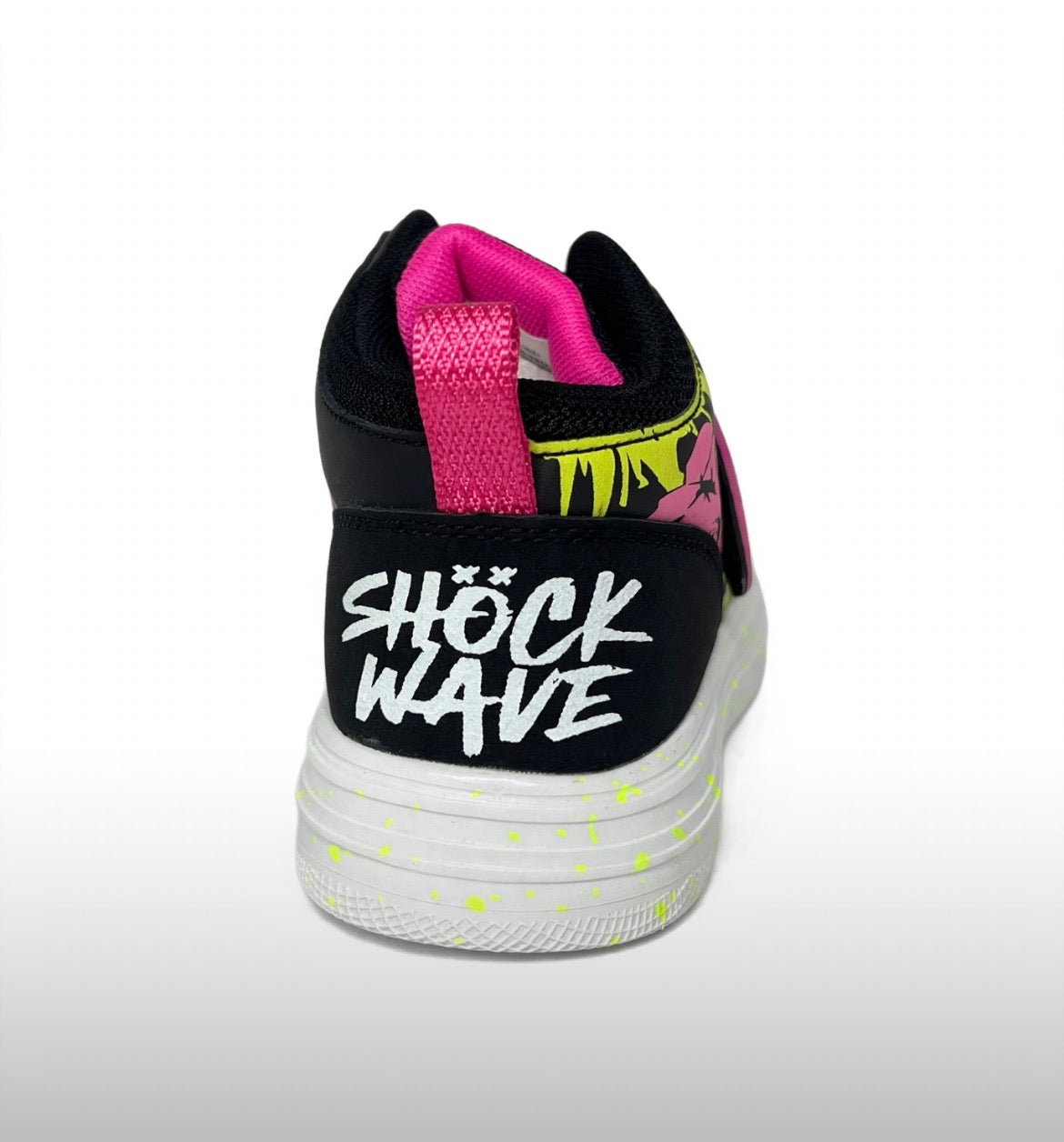 Bless box black music shock wave shoes