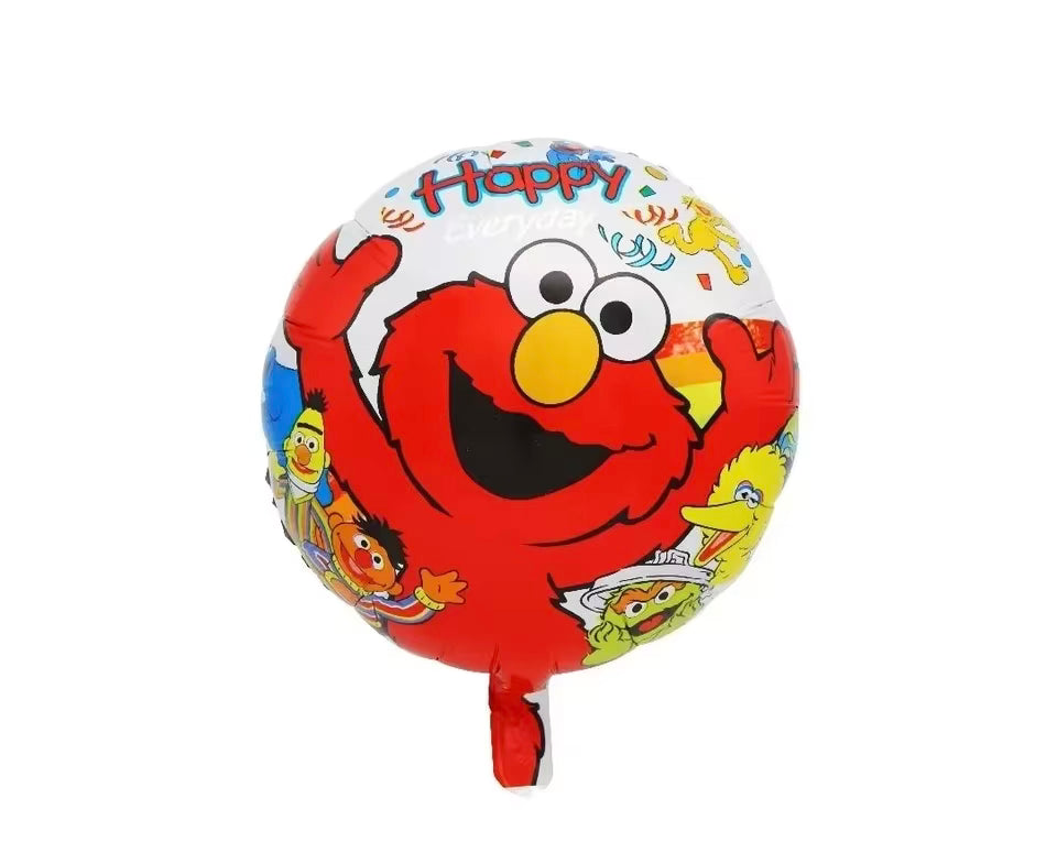 Happy Elmo and friends 18” foil balloon