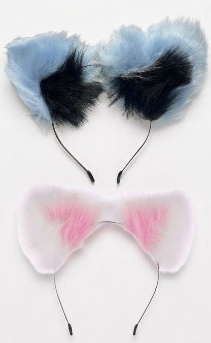 Fluffy cat ears headband