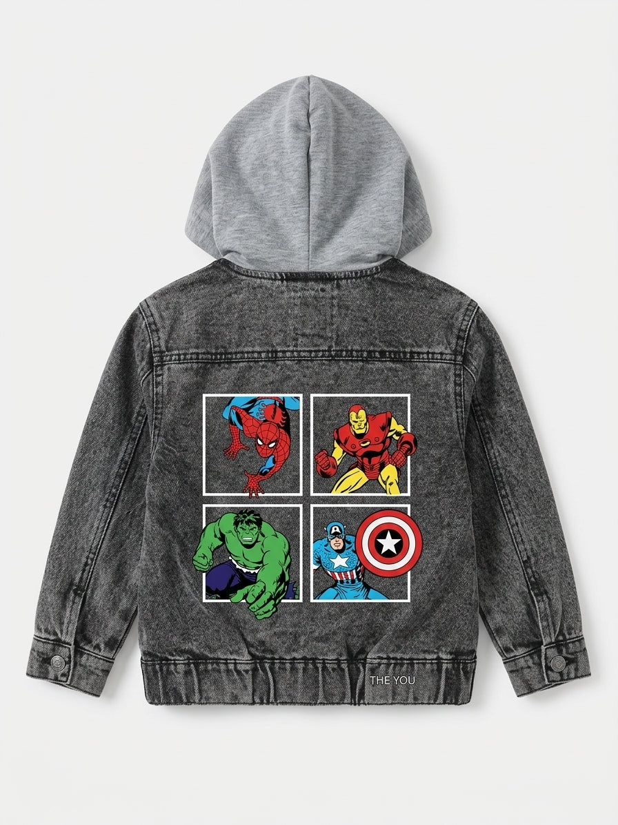 Marvel Comics Kids Denim Jacket