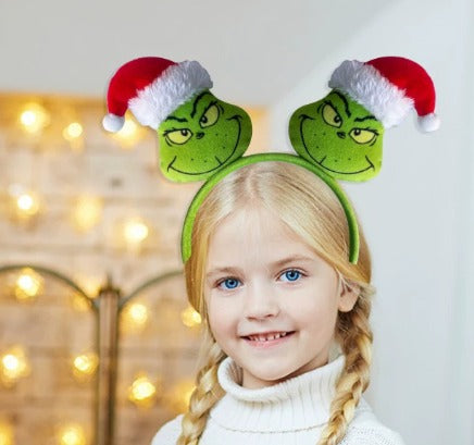Grinch Christmas Headband