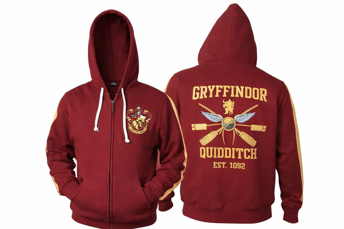 Harry Potter Gryffindor 3D Zipper Hoodie