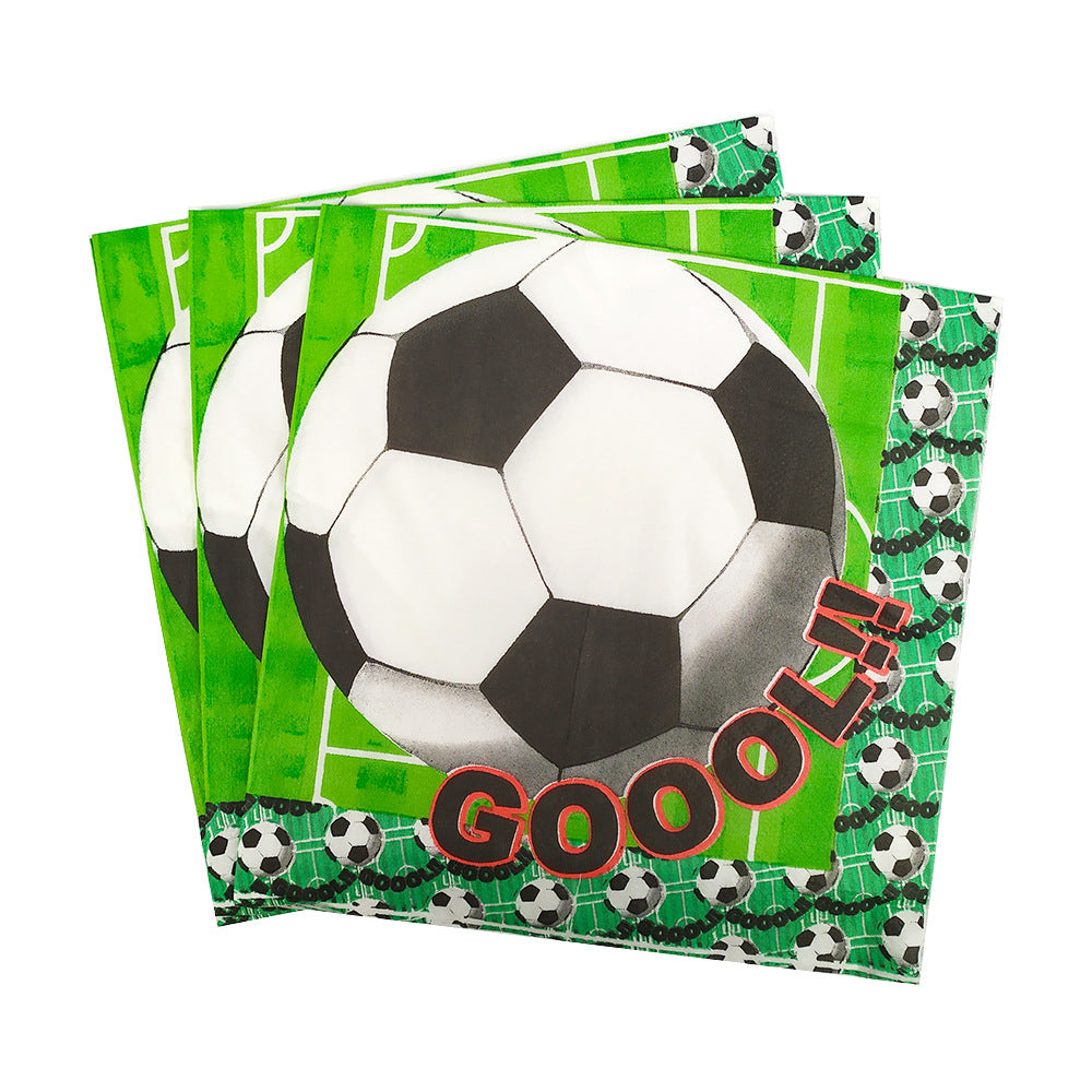 Football Party Package With Backdrop