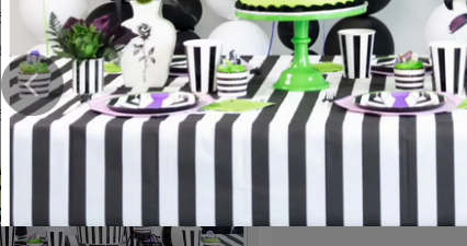 Beetle juice tablecloth (137*274cm)