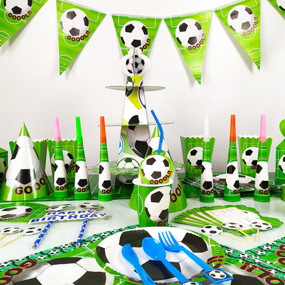 Football Party Package With Backdrop