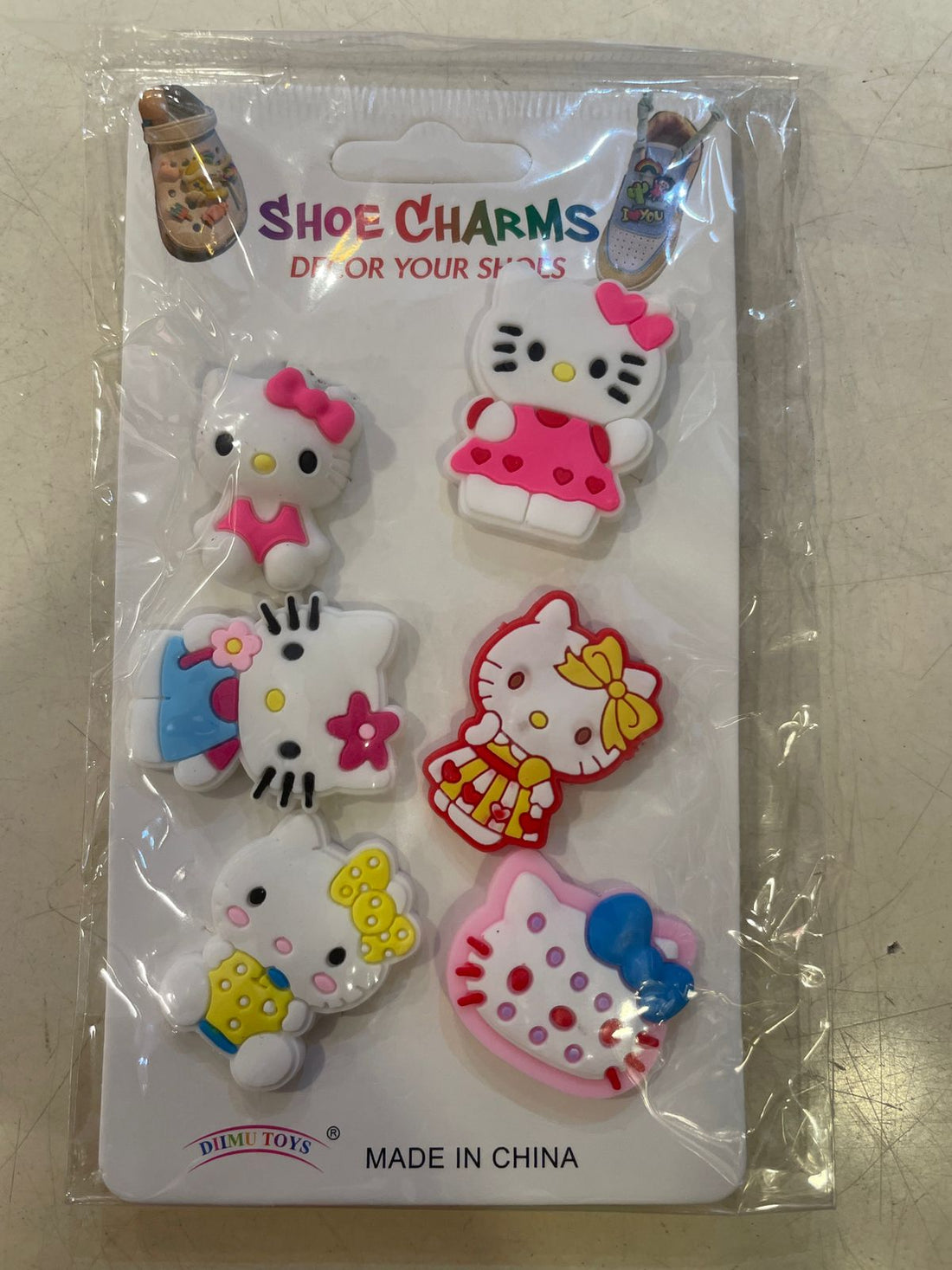 Hello Kitty Crocs Charms (6pcs)
