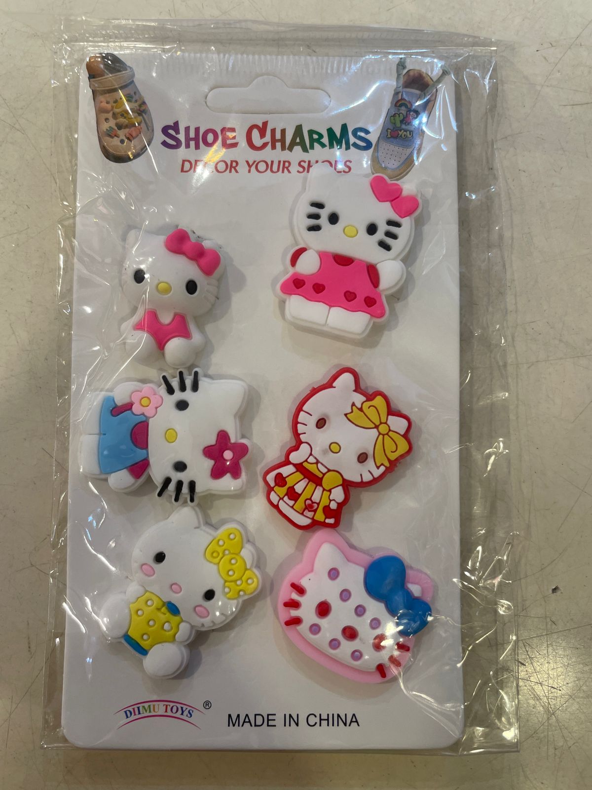Hello Kitty Crocs Charms (6pcs)