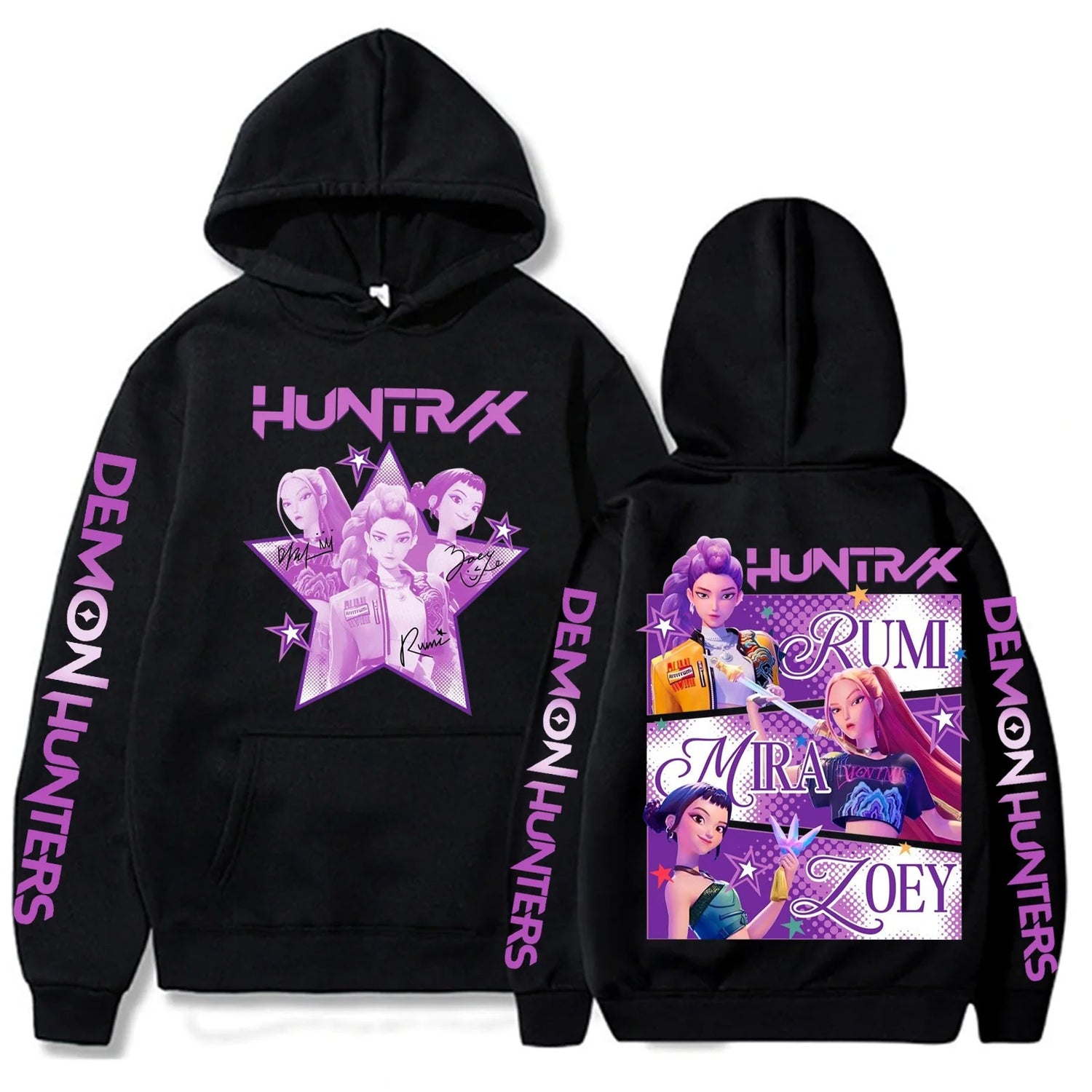 Kpop Demon Hunters Huntrix Pullover Hoodie