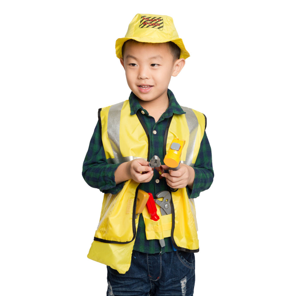 Construction worker cosplay Career Day outfit (Ages 3 to 7 years old)