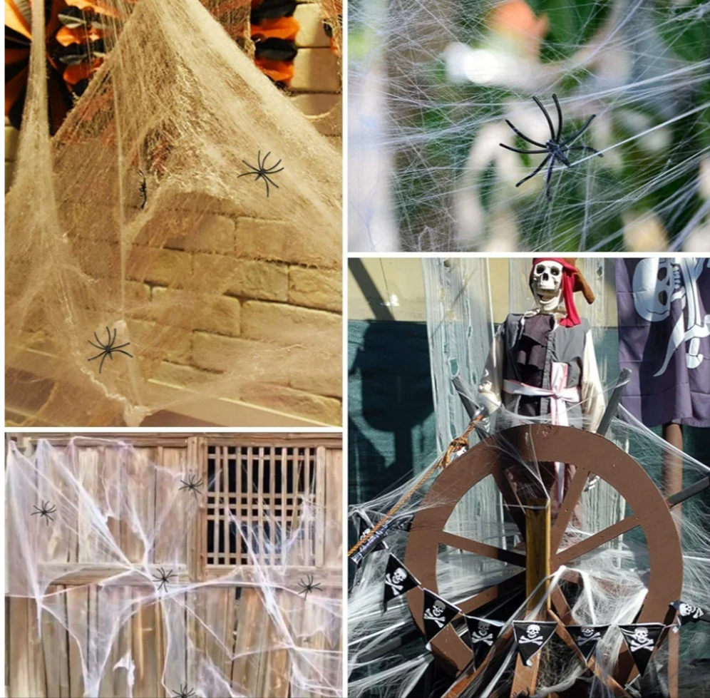 Halloween Spider Webs