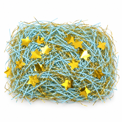 Shredded Paper With Gold Star