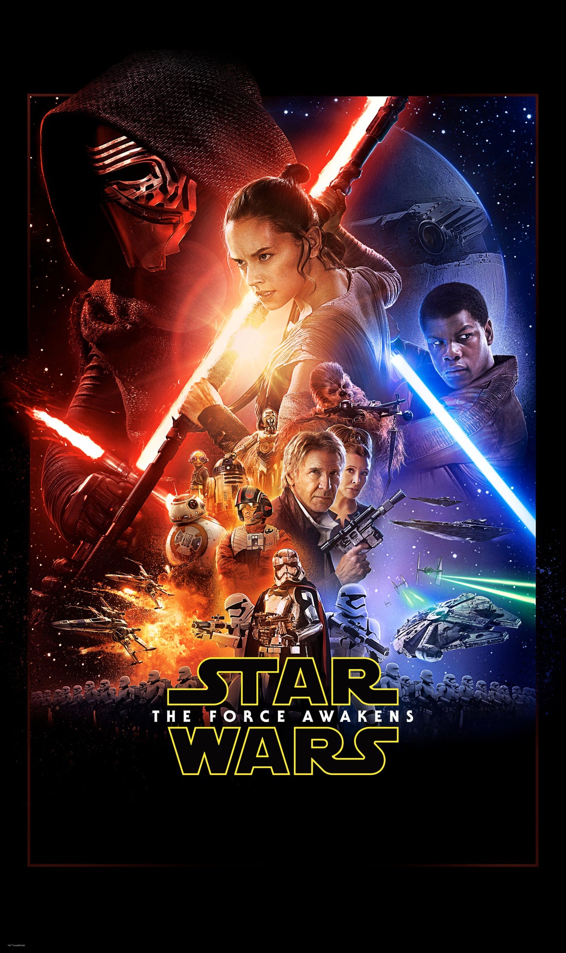 Star Wars 3D Poster