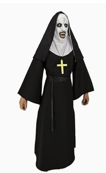 Scary Nun Halloween Cosplay Costume