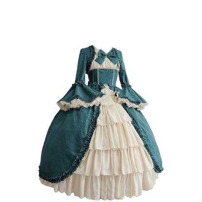 Gothic Lolita Medieval Halloween Dress for kids