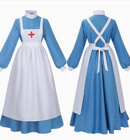 Women’s Nurse Halloween Cosplay for Kids