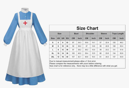 Women’s Nurse Halloween Cosplay for Kids