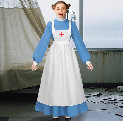 Women’s Nurse Halloween Cosplay for Kids