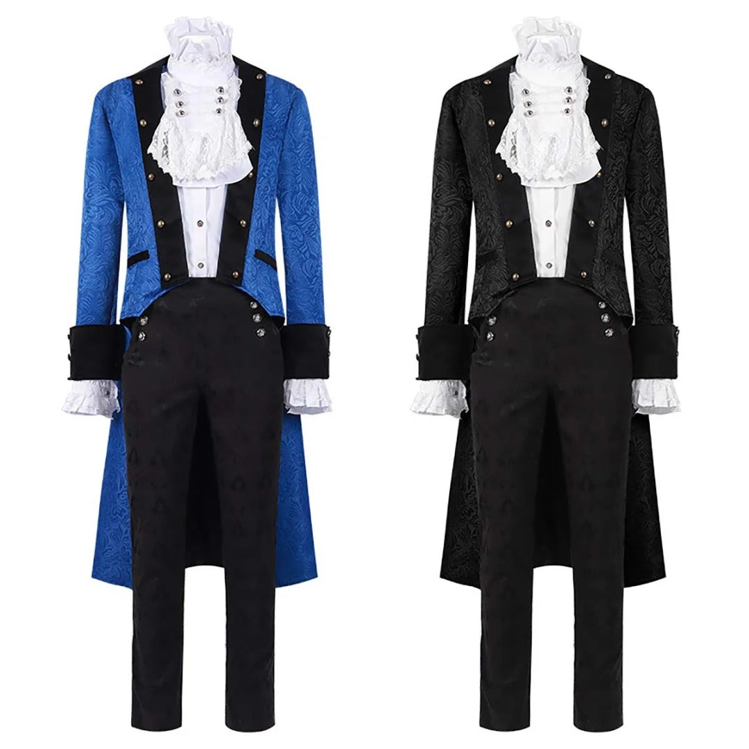 Men’s Vintage Victorian Halloween Overcoat