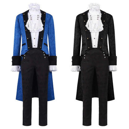 Men’s Vintage Victorian Halloween Overcoat