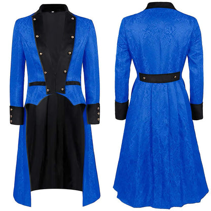 Men’s Vintage Victorian Halloween Overcoat