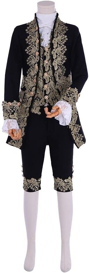 Victorian Rococo Costume 18th Century King Prince Cosplay Halloween Costume