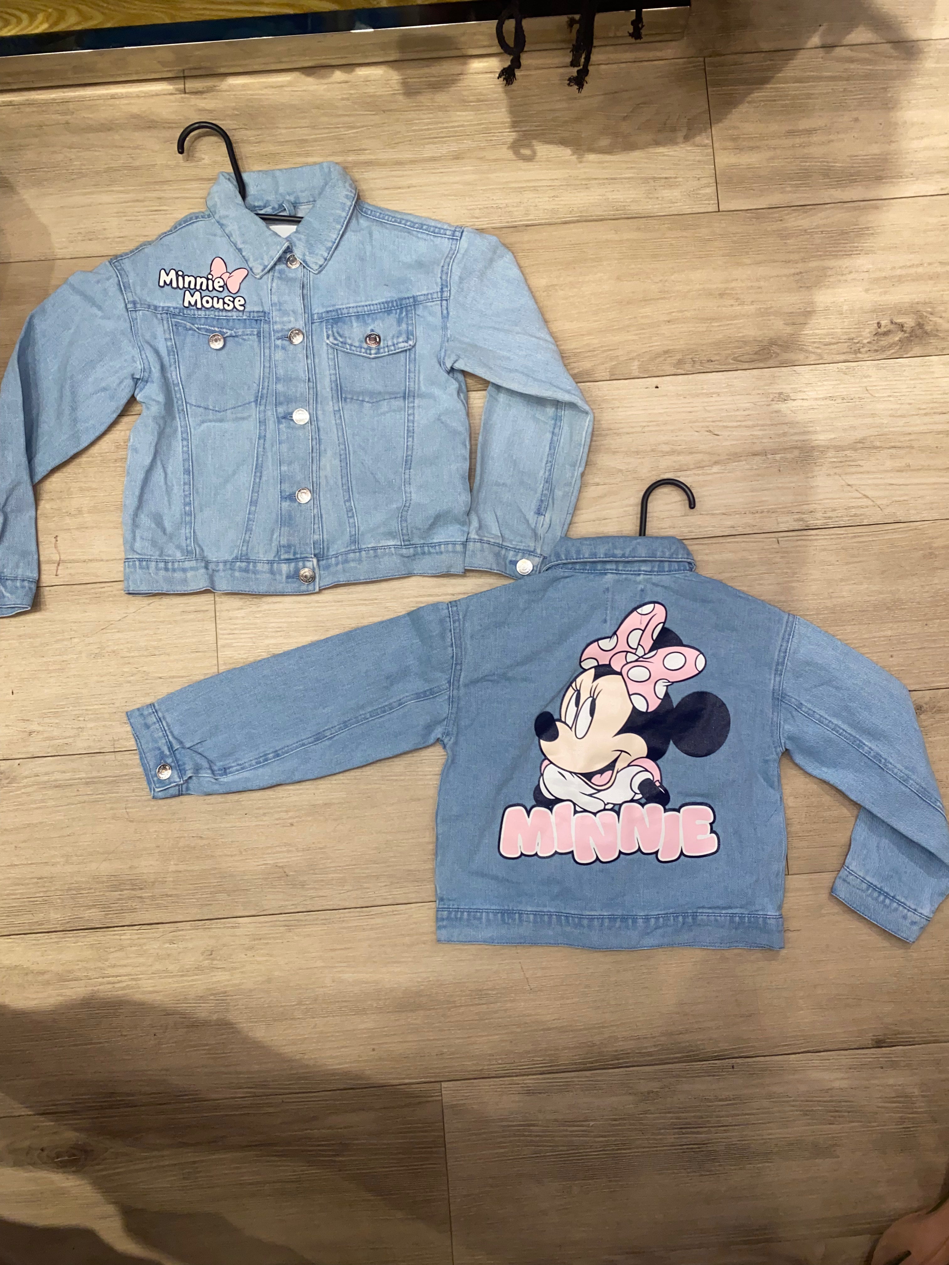 Minnie Mouse DenimJacket (Pink Bow)