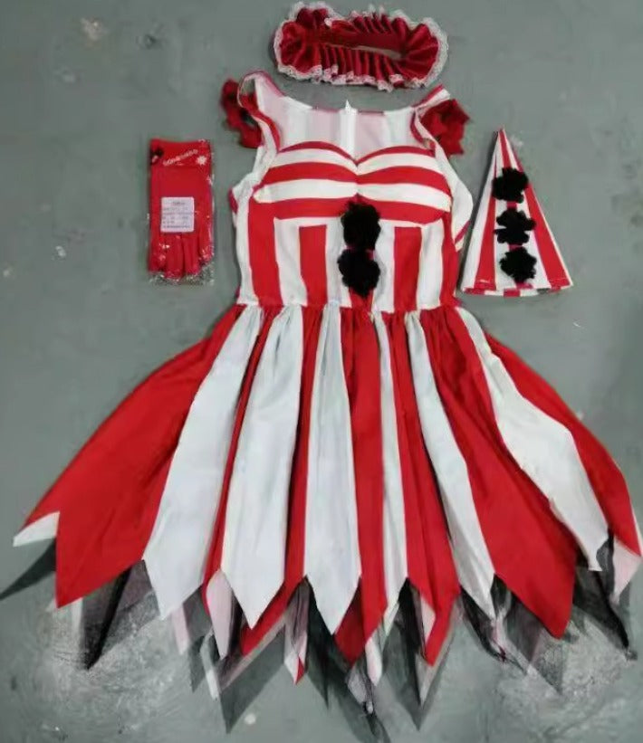 Women’s Sinister Clown Halloween Costume